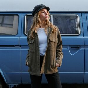 New Ottway The Label FOREST REIS CORD SHIRT/JACKET Large